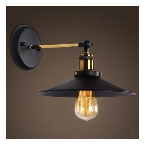 Nordic Loft Decor LED Edison Wall Sconce Industrial Vintage Wall Lamp Adjustable Angle Wall Lights For Home Indoor Lighting