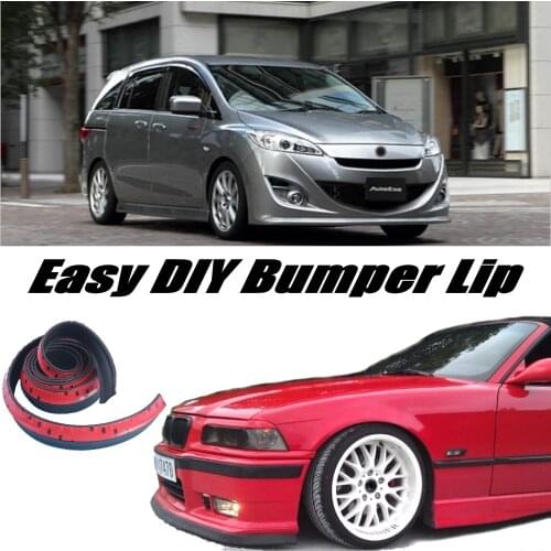 NOVOVISU For Mazda 5 M5 For Mazda5 Premacy Bumper Lip / Front Spoiler Deflector For Car Tuning / Body Kit / Strip Skirt