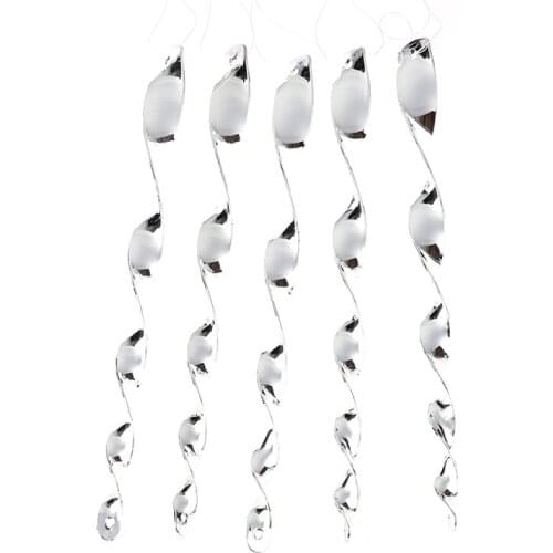 1pc Bird Repellent Wind Twisting Scare Rods Reflective Ornamental Spiral Deterrent