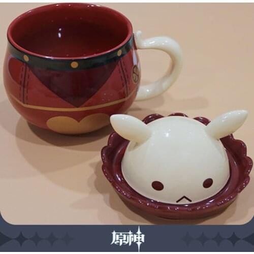 2021 Hot New Anime Game Genshin Impact Klee Mug Water Cup Cosplay Prop Accessories Project DIY Bomb Coffee Cup Gifts For Friend
