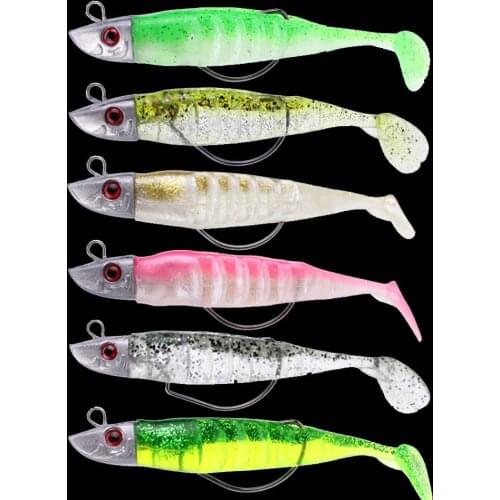 1Pcs Fishing DIY Soft Lure Swing Shad 9cm/15g 11cm/25g Swimbait Minnow Action Lures Pro Fishing Tackle
