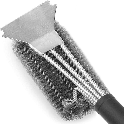 Lucas Stainless Steel Oven Cleaning Brush Barbecue Commercial Household Baking tools