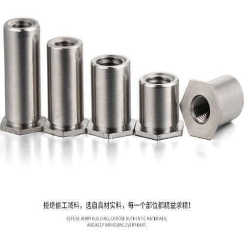 SOA-632-8 Thru-hole Threaded Standoffs Self Clinching Crossing Crimped Standoff Server Cabinet Rivet PC Sheet Metal PEM Standard