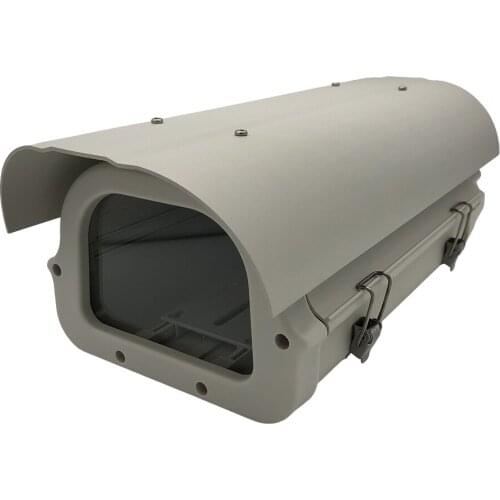 Gray White CCTV Acessories Indoor Outdoor Waterproof Camera Housing Aluminum+ABS Cover Case For Security Camera 304*185*140mm