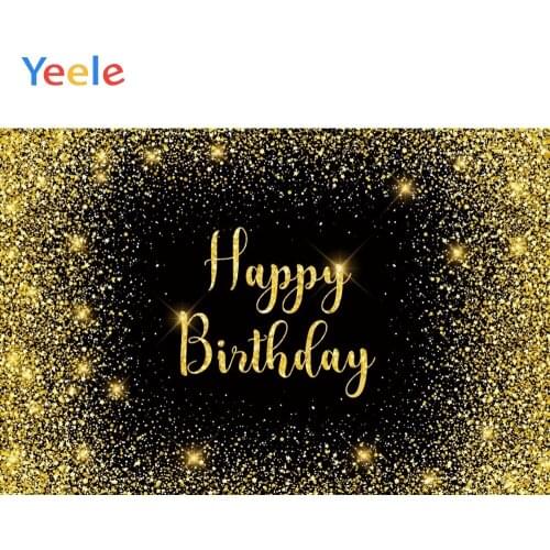 Golden Star Point Firework Baby birthday Party Portrait Backdrop Photography Custom Photographic Background For Photo Studio