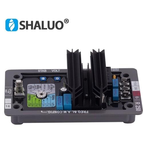 R250 AVR Automatic Voltage Regulator for generator control panel avr regulator Diesel alternator avr stabilizer