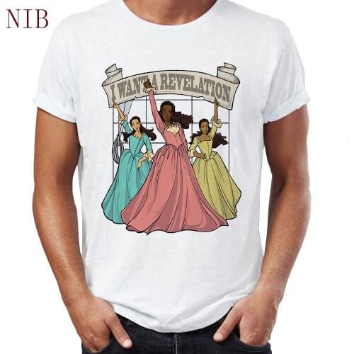 Angelica Eliza and Peggy Gothic punk style print Harajuku Mens t shirt Hamilton Schuyler Sisters oversized women/mens T-Shirts