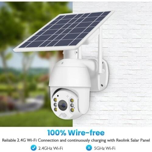 4G SIM Card/wifi Version Camera 1080P HD Solar Panel Outdoor Monitoring CCTV Camera Smart Home Two-way Intrusion Alarm Standby