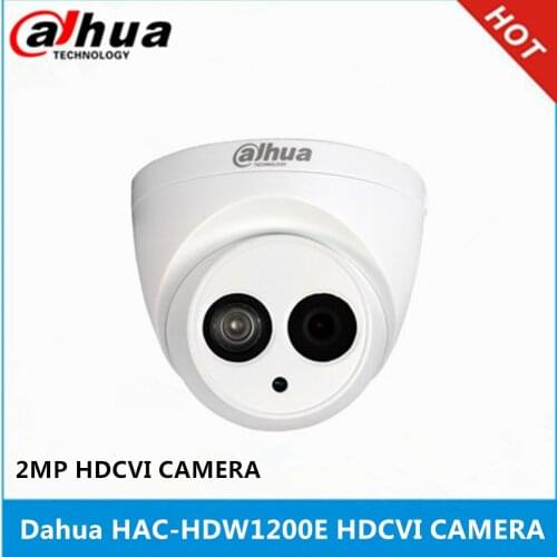 Dahua HAC-HDW1200E security Camera 1/2.7" cmos 2Megapixel IR 30M IP67 DH-HAC-HDW1200E outdoor HDCVI camera