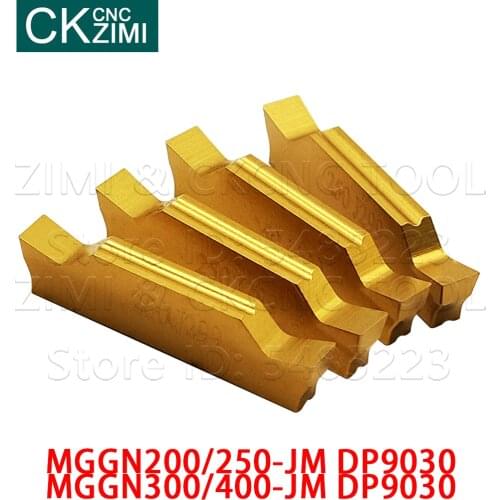 MGGN200-JM MGGN250-JM MGGN300-JM MGGN400-JM DP9030 CNC cutting blade Insert tool wood Turning grooving inserts MGGN JM for steel