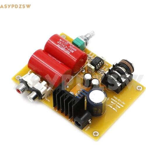 HV-10-RA1 JRC4556AD Headphone amplifier PCB/DIY Kit/Finished board (Can Use battery or power adapter)