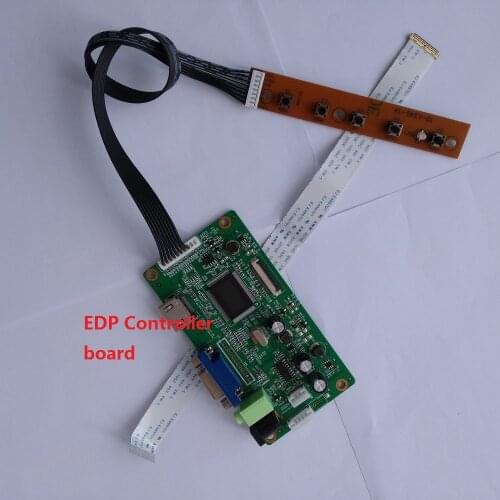 For B156XTN04.0/1/6/4/5 DIY Controller board LCD EDP HDMI DRIVER KIT VGA SCREEN display monitor 1366X768 15.6" Panel