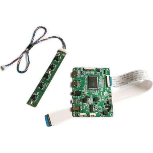 Fit B156HAN01/B156HAN02/B156HAN04/B156HAN06 panel drive board 5V micro USB power 2-mini laptop matrix 30-Pin EDP 1920*1080