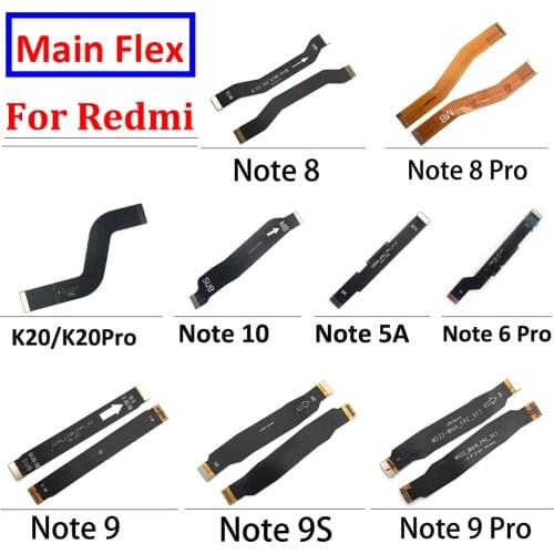 20Pcs Mainboard Connector LCD Display For Xiaomi Redmi Note 9S 8 9 8T 7 6 5A 4X 4 Pro K20 K30 Mi 9T 9 Pro Main Board Flex Cable