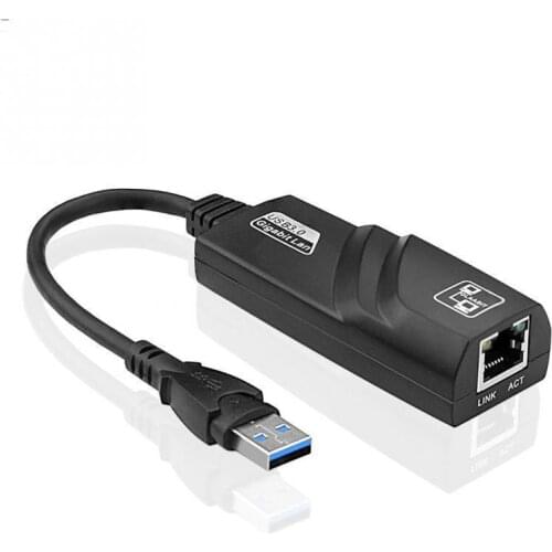 USB3.0 Gigabit Network Card Usb To RJ45 Usb Network Port Converter Computer Wired 1000M Drive-free Network Card
