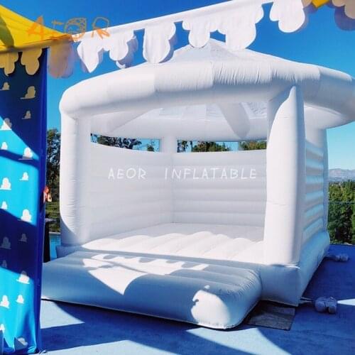 Fun Kids Jump Moon Bounce Rentals commercial inflatable adult white bounce house