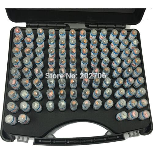 1.00~2.00mm Precision Steel Pin Gauge 1.00~2.00 step 0.01mm Smooth Plug Gauge Hole Gauge set pin Measuring Tool,101pcs/lot