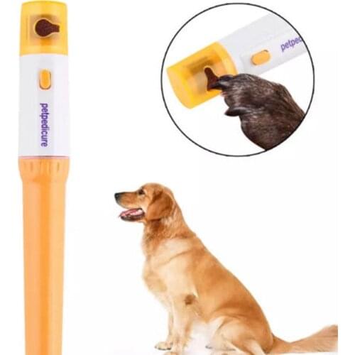 1pc Pet Dog Cat Nail Trimmer Grooming Tool Care Grinder Electric Clipper Kit Bundle
