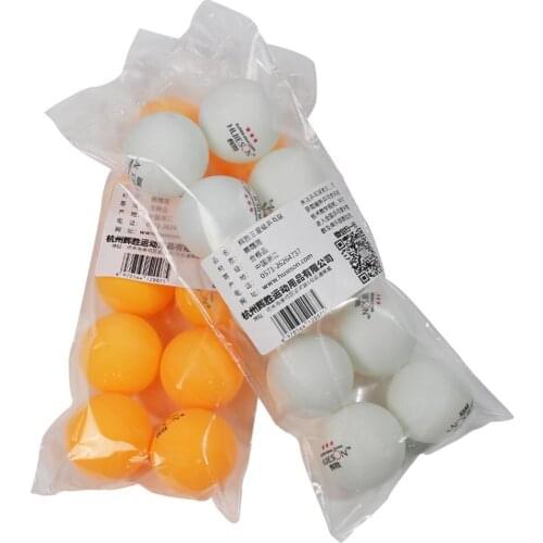 10pcs/bag Professional Table Tennis Ball 40mm Diameter 2.9g 3 Stars Ping Pong Balls For Competition Training Low Price