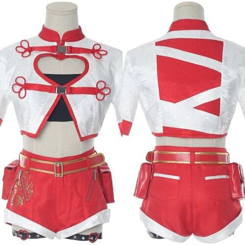 Anime Virtual Youtuber Kizuna Cosplay Happy Birthday Live Suit Sexy Uniform Costume Halloween autumn dress women Christmas gift