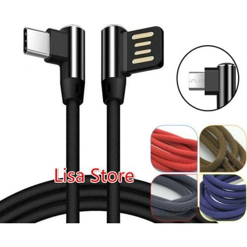 Free DHL 100pcs elbow weaving series Micro USB Cable Fast Charging Data Cable Charger for Android V8 Samsung Xiaomi iPhone