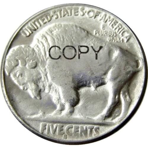US 1913S Buffalo Nickel Five Cents Copy Decorative Coin