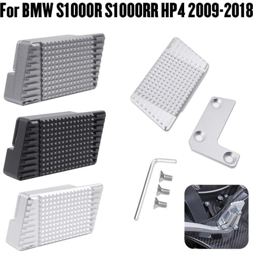 For BMW S1000R S1000RR S 1000 RR HP4 2009-2018 Rear Foot Brake Pedal Lever Peg Pad Extension Enlarge Plate Lever Pedal 2016 2017