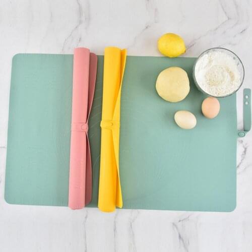 Dough Pad Eco-friendly Heat Resistant Silicone Rolling Dough Liner Pad for Home Pizza Pizza Baking Inner Kitchen Cooking Tools