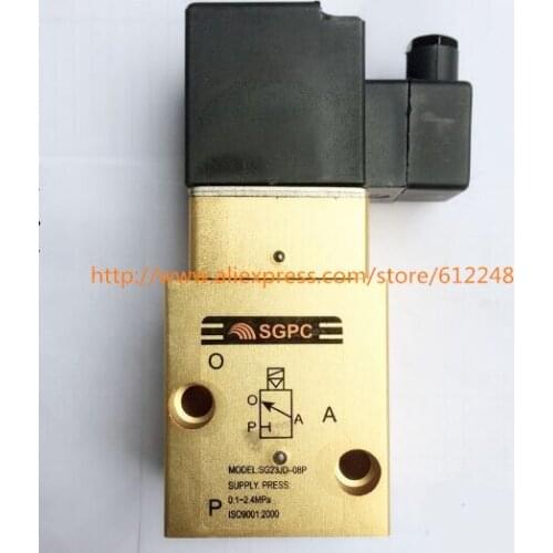High Pressure Solenoid Valve Pneumatic Valve SG23JD-08P G1/4"
