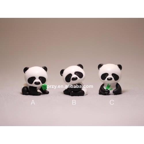 Fondant Cake decoration mold High-quality candle mold Trumpet model simulation animal cute 3D panda silicon soap mold