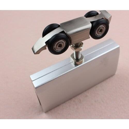 Shower room wheel hanging pulley roller waterproof bearing crane toilet door Tracks and Wheels
