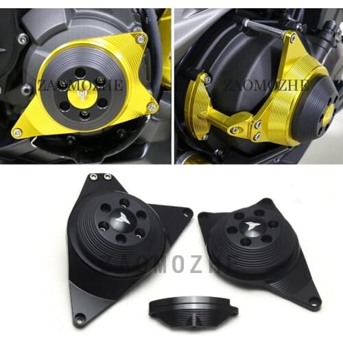 Motorcycle Engine Stator Cover CNC Aluminium Engine Protective Cover Protector For YAMAHA MT09 FZ-09 MT-09 2013 2014 2015 2016