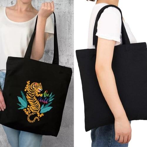 Bag Female Reusable Shopping Bag Wild Series Foldable Shoulder Bag Large-capacity Eco-friendly Tote Bag Trendy Fashion Handbag