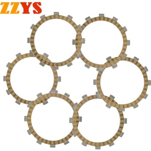 Clutch Friction Plate Kit For SUZUKI RM 125 LT-F 160 250 TS250 GP125 RG125 RM125 TS125 GSXR250 GSF250 GT200 DR200 TS185 GT185