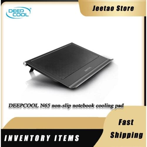 DEEPCOOL N65 non-slip notebook cooling pad adjustable 0-17.3 inch dual 140mm fan notebook radiator base bracket