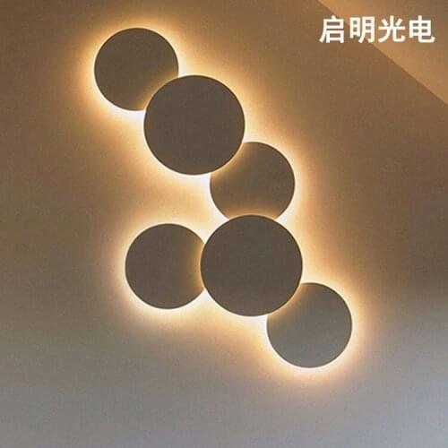 Nordice wandlamp wood aisle bedside dining room bedroom lamp cabecero de cama