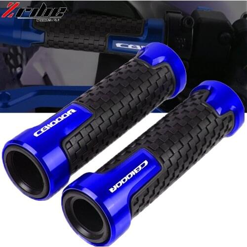 Motorcycle For HONDA CB1000R CB 1000R 2008 2009 2010 2011-2020 22mm CNC Aluminum Rubber Gel Handle Bar Hand Grips CB1000R logo
