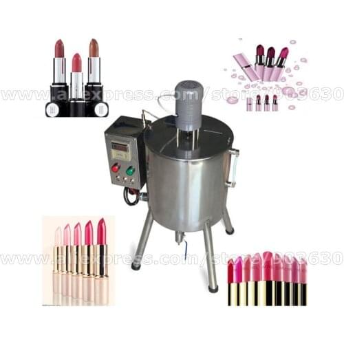 Lipstick Lip Gloss Lipgloss Heating Filling Machine Mixing Heater Tank Hot Chocolates Crayon Handmade Soap Fillier 15L