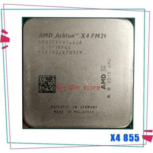 AMD Athlon X4 855 3.5 GHz 65W Quad-Core CPU Processor AD855XYBI44JA Socket FM2