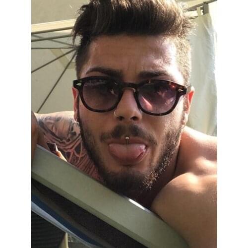 Sunglasses Men Magic Adventure Johnny Depp Glasses Pirates of the Caribbean Tinted Man Sun Glasses Male Retro Eyewear For Men