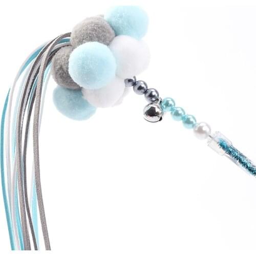 Pet Supplies Fairy Cat Stick With Tassel Cat Toy With Bell Pet Products Toy for Cats Cat Catcher Teaser Funny Cat Toy 1pc