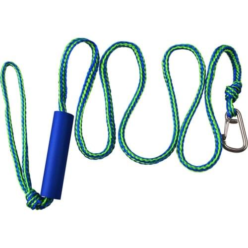 Top Boat Dock ropes Heavy Duty Braided Line for Jet ski, watercraft Boat, Kayaking, Marine dock lines with stainless clip