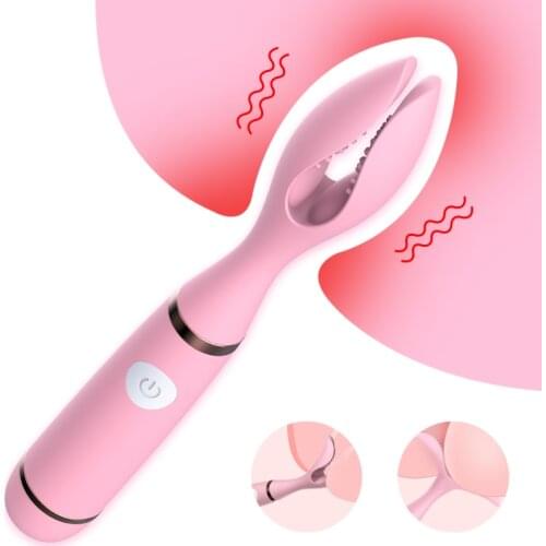G Spot Vibrator USB Rechargbeable for Woman Powerful Adult Sex Toys Clitoris Stimulator Massager Magic Wand AV sex toy for women