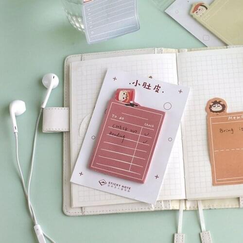 1 set/lot Memo Pads Sticky Notes Small belly series Paper diary Scrapbooking Stickers Office School stationery Notepad