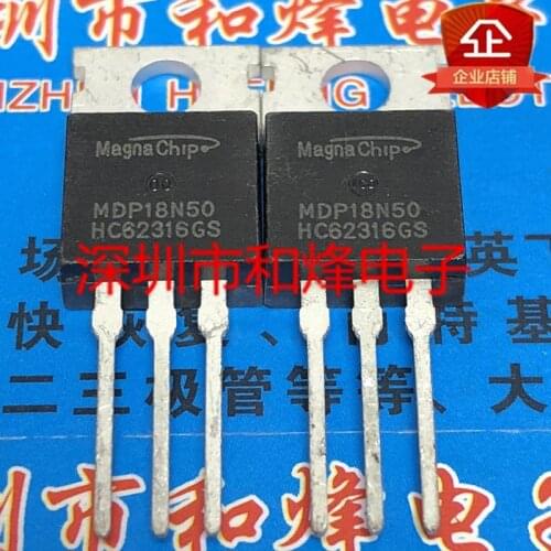 100% New&original MDP18N50 TO-220 500V 18A