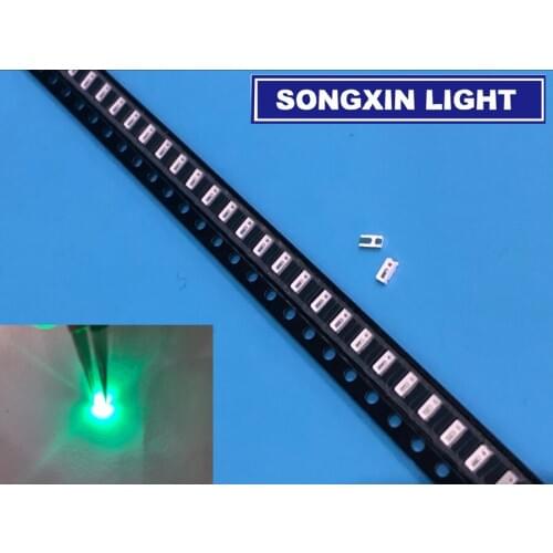 4000PCS SOGNXIN LIGHT Smart Electronics Super Bright 3014 Green Lighting SMD Led Diode 520-525NM 3V