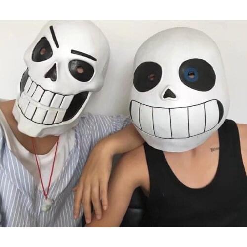 Anime Undertale Sans Papyrus Head cover Costumes Cosplay Costume Masks & Eyewear Head cover