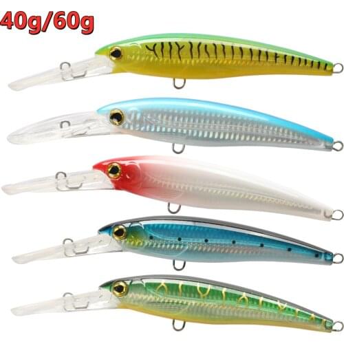 BATTLEBASS 140/160mm 44g 60g Fishing Minnow Bait France VMC Treble Hook Leurre Floating 0-8m Artificial Peche Mer Wobbler