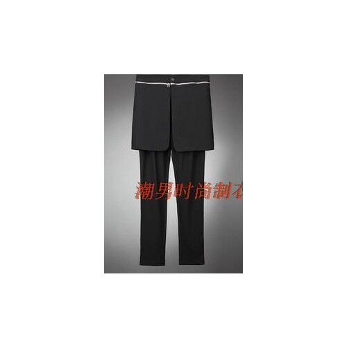 Men Casual Pants New Plus Size Pencil Pants Skirt Tight The Disassemblability Mens Two Ways Trousers Spring And Autumn