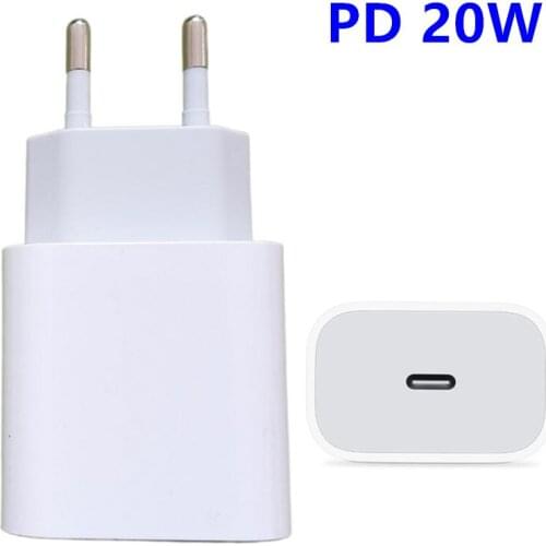 20W PD QC4.0 QC3.0 Fast Charger for Apple iPhone 12 11 Pro iPad mini Samsung S20 Ultra NOTE 20 10 USB Quick Charge Adapter